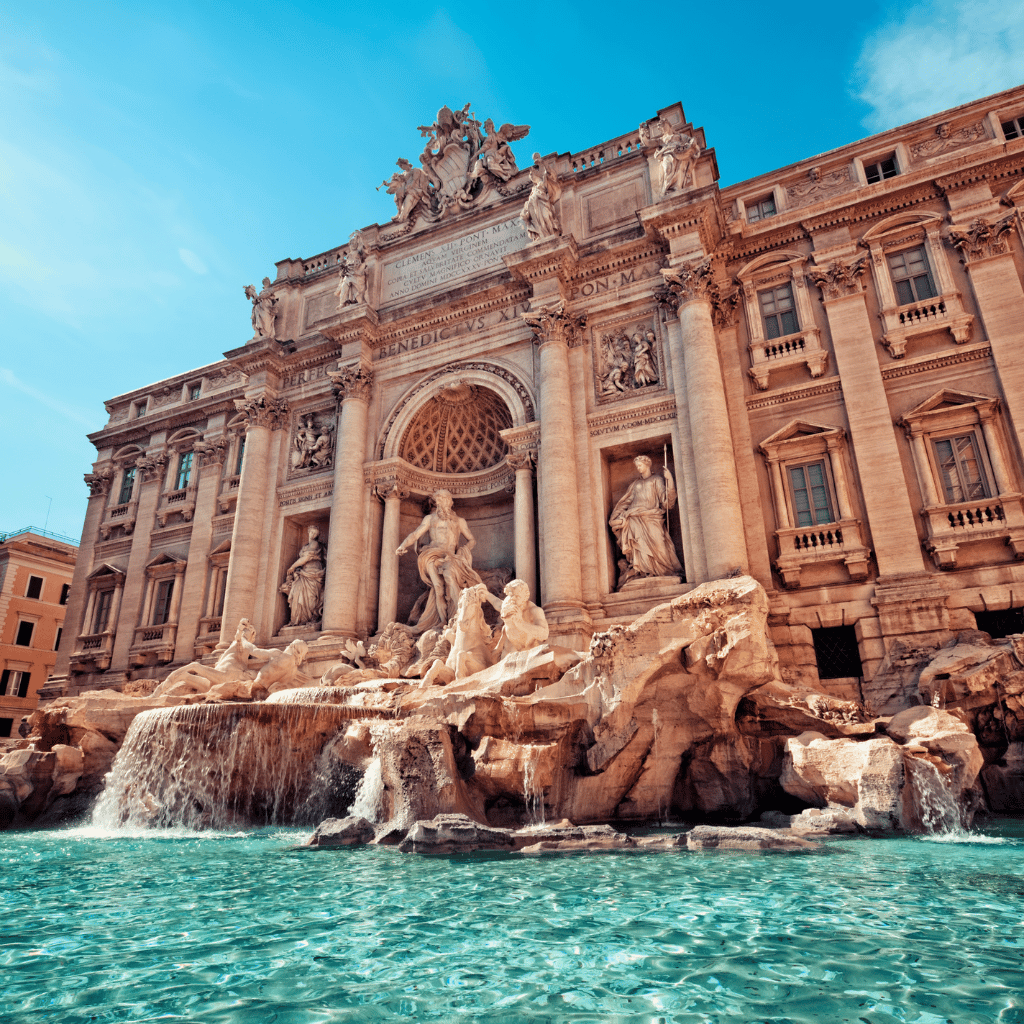 Rome Italy Trivi Fountain